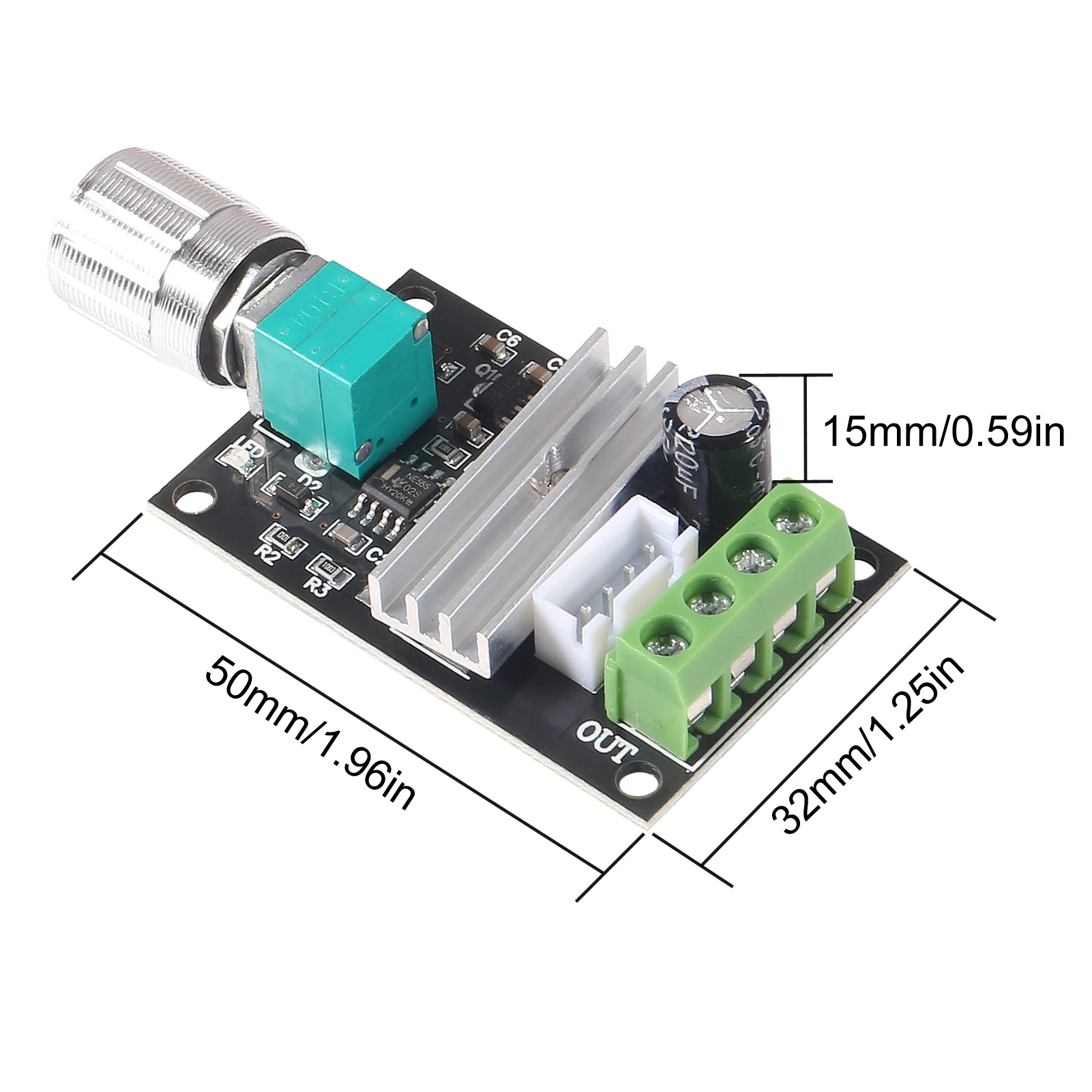 DC 6V 12V 24V 28VDC 3A 80W PWM Bộ Điều Khiển Tốc Độ Động Cơ Bộ Điều Chỉnh Tốc Độ Có Thể Điều Chỉnh Điều Khiển chiết Áp Công Tắc Bật Tắt