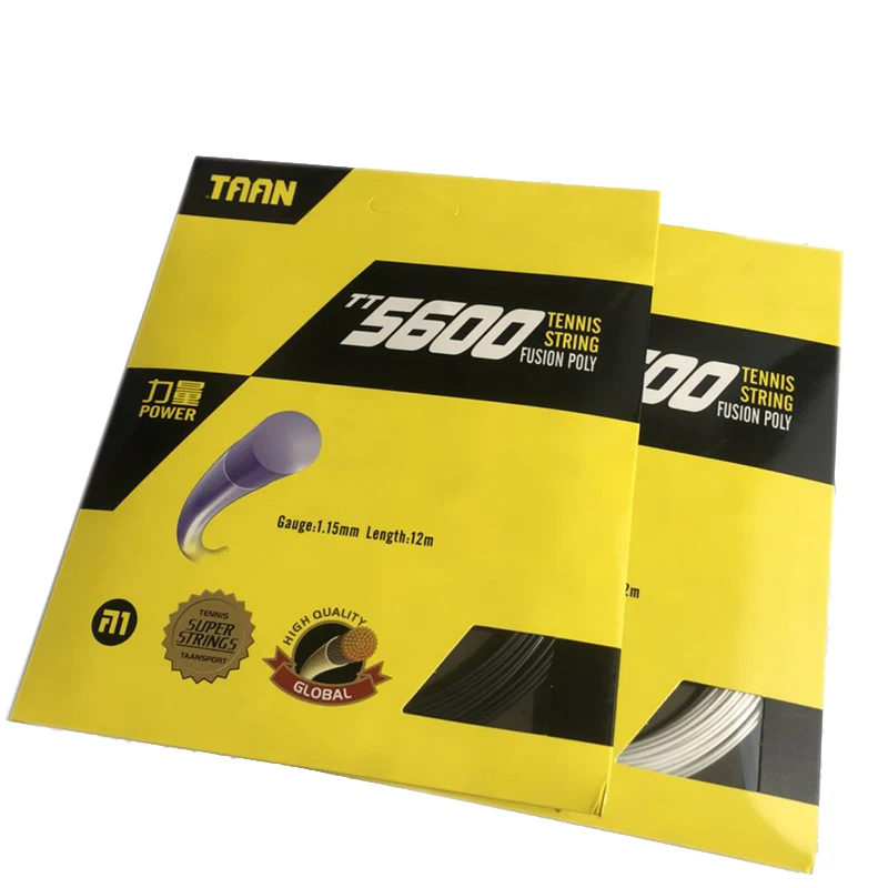 TAAN-Durable Polyester Tennis String, Training Racket String, 1.15mm, 12M, TT5600, 1Pc