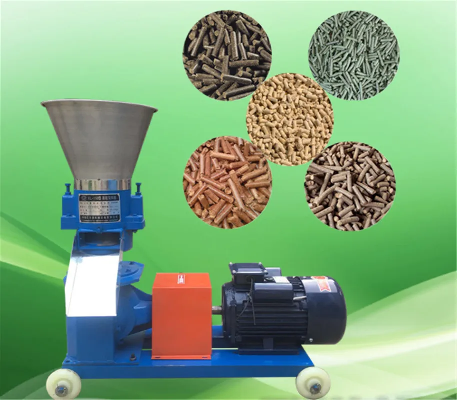 220V/ 380V KL-150 Pellet Mill Multi-function Feed Food Pellet Making Machine Household Animal Feed Granulator  100kg/h-120kg/h