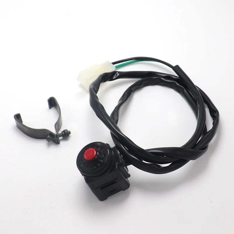 Universal Button Kill Switch For 50cc-160cc SDG SSR Thumpstar YCF CRF XR 50 TTR PitsterPro Pit Dirt Bike