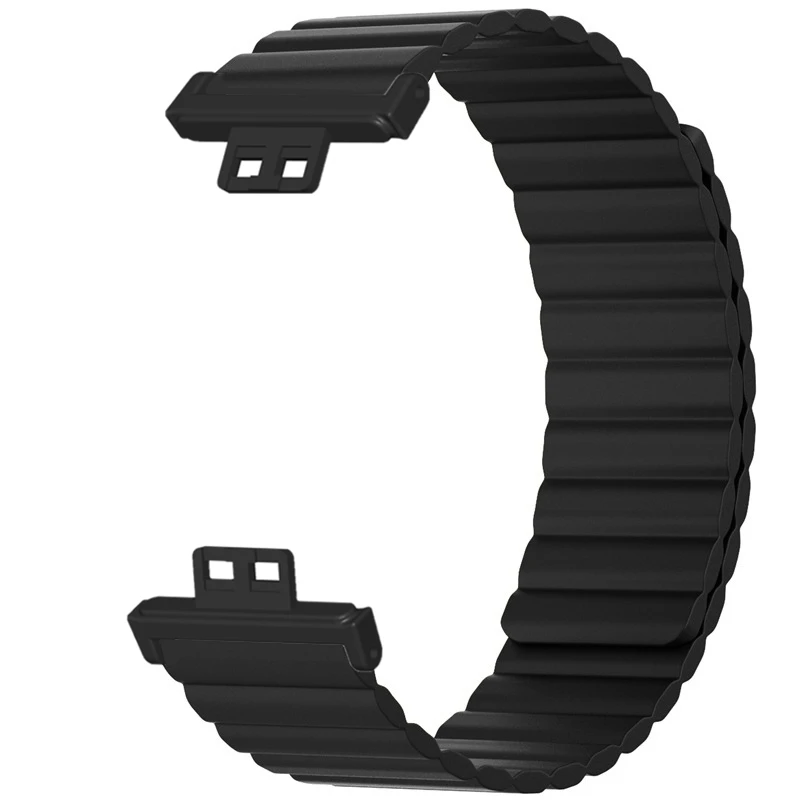 Đôi Dẻo Silicone Từ Vòng Tay Cho Đồng Hồ Huawei Watch Phù Hợp Với Từ Dây Đeo Đồng Hồ Cho Đồng Hồ Huawei Watch Phù Hợp Với Từ Dây Correa