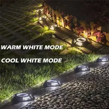 Solar Ground Lights Waterproof Garden #3