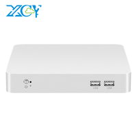 XCY Mini PC Intel N100 i7 4500U i5 4200U Office Computer Win11/Win10/Linux HDMI VGA Display WiFi Gigabit Ethernet 6x USB Ports