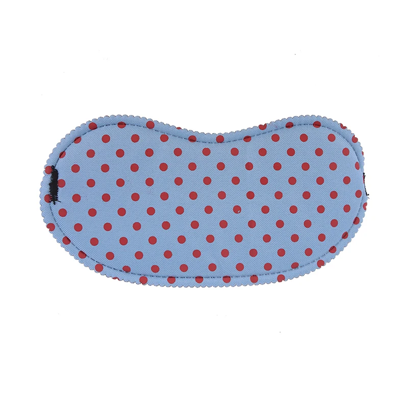 Print Dot Sleeping Eye Mask Soft Eye Cover Portable Travel Sleep Rest Aid Eye Mask Cover Eye Patch Sleeping Mask