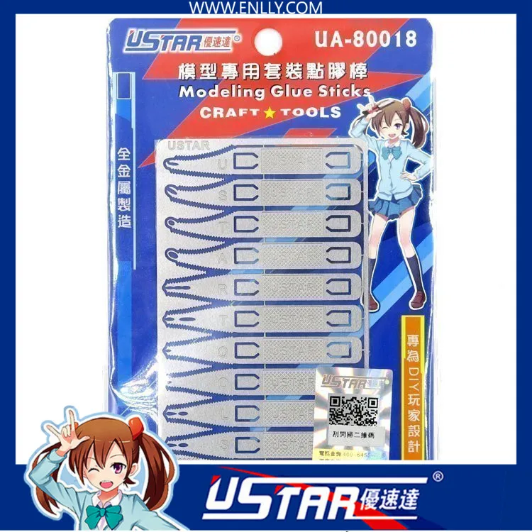 Ustar 80018 Stainless Super Glue Applicators For Scale Model Modeler Craft Tools Modelling Hobby Accessory