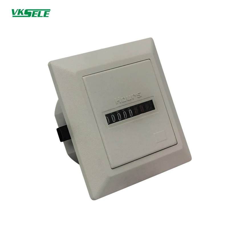 HM-1 weiß farbe Industriellen timer LCD display Stunde Meter elektrische zähler