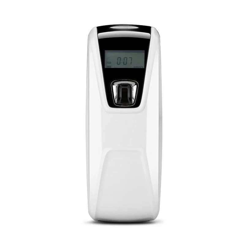 Hotel LCD Aerosol Dispenser With Wall Mounted Toilet Digital Automatic Aerosol Dispenser Perfume Dispenser CE Air Fresheners