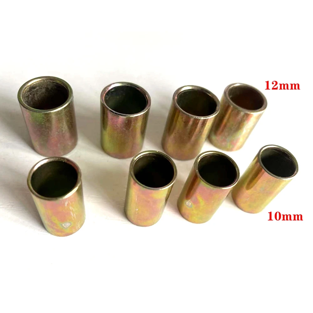 4 pcs Universal Motorcycle Scooter Rear Shock Absorber Bushing Fixed Cushion 10mm 12mm Copper Rings Bushing Ferrule Fitting