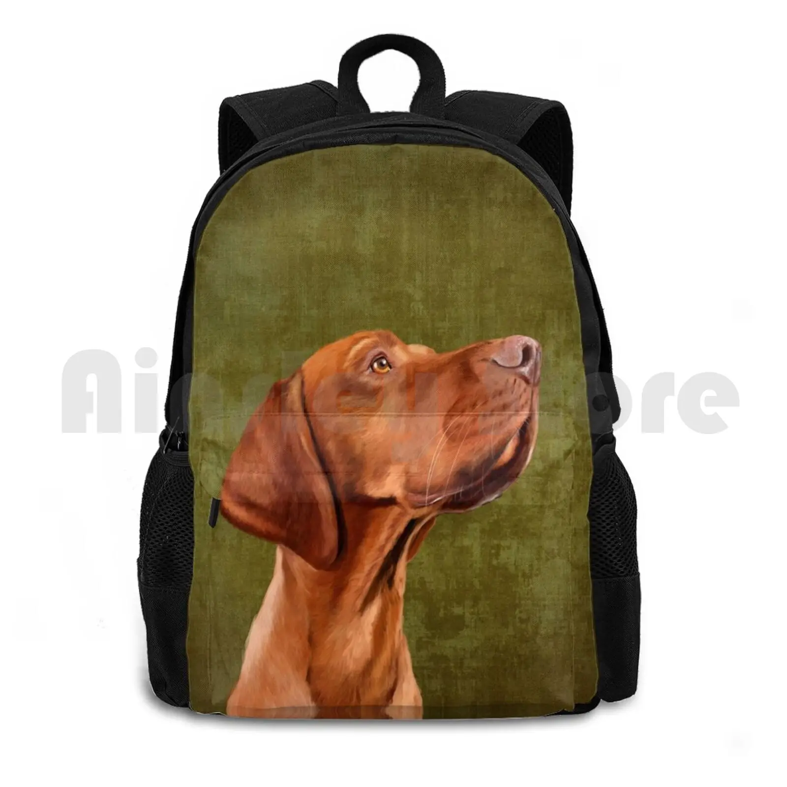 

Mr Vizsla Outdoor Hiking Backpack Waterproof Camping Travel Pet Dog Cute Vizsla Vizsla Art French Vizsla Illustration Vizsla