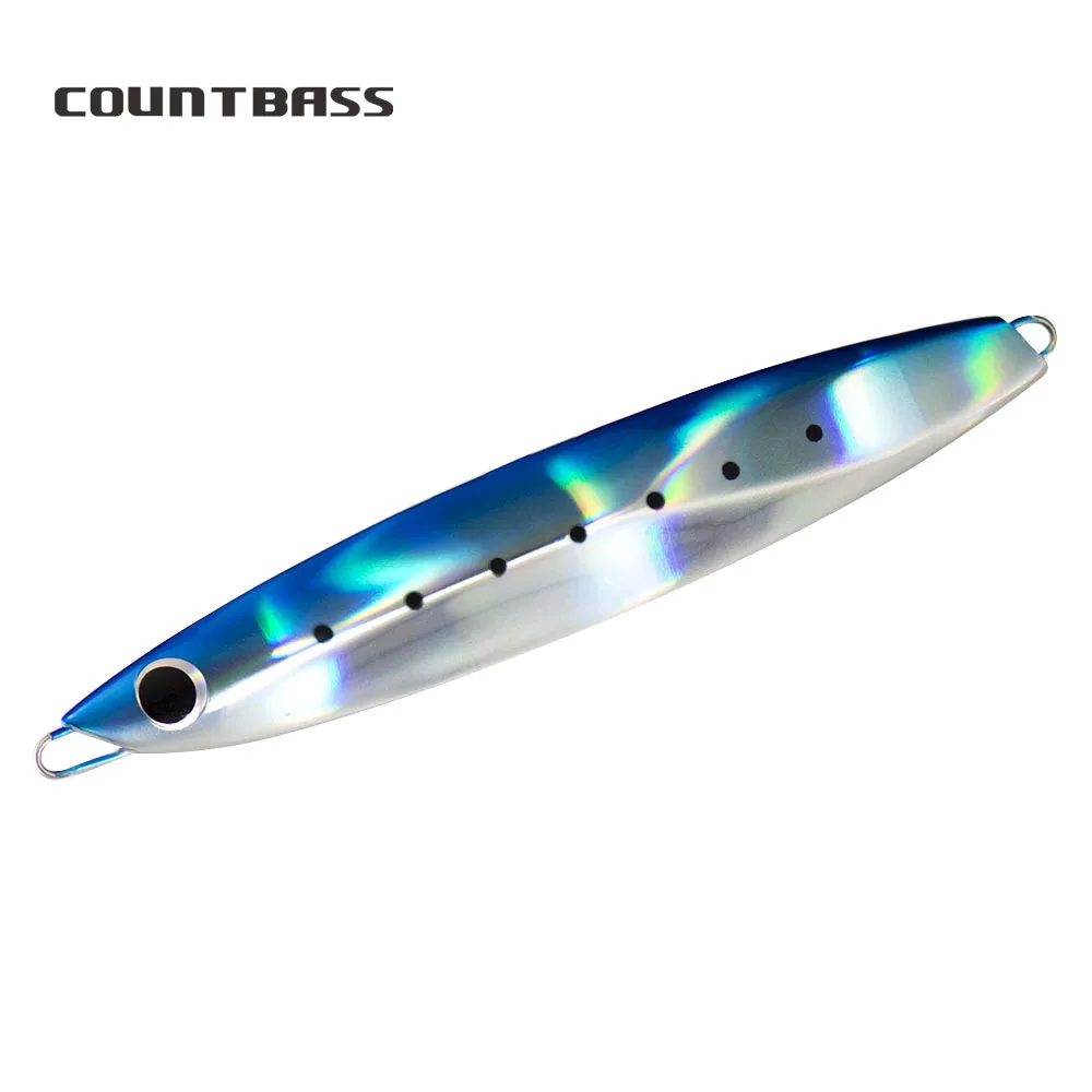 

COUNTBASS Jigging Fishing Lures 60g 80g 100g 120g 150g, Saltwater Slide Jigs Leurre Metal Fish Bait Snapper Lure