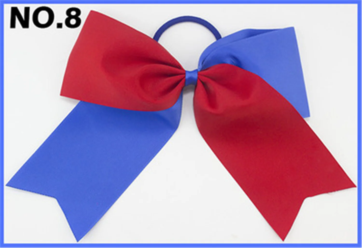 ใหม่24PCS Handmade จำนวนมากที่กำหนดเองผู้ถือหางม้า Cheer โบว์สำหรับเชียร์ลีดเดอร์