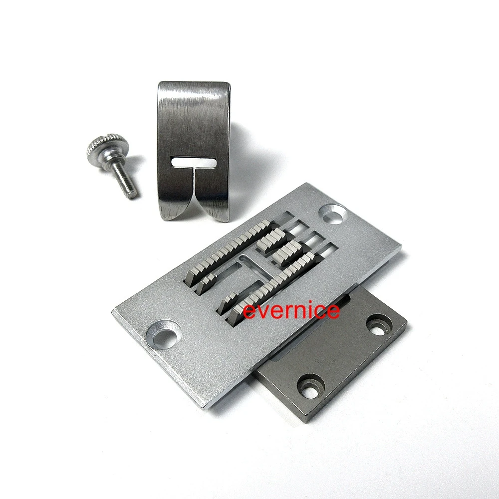 THROAT PLATE+FEED DOG+PRESSER FOOT for SINGER 20U ZIG ZAG SEWING MACHINE