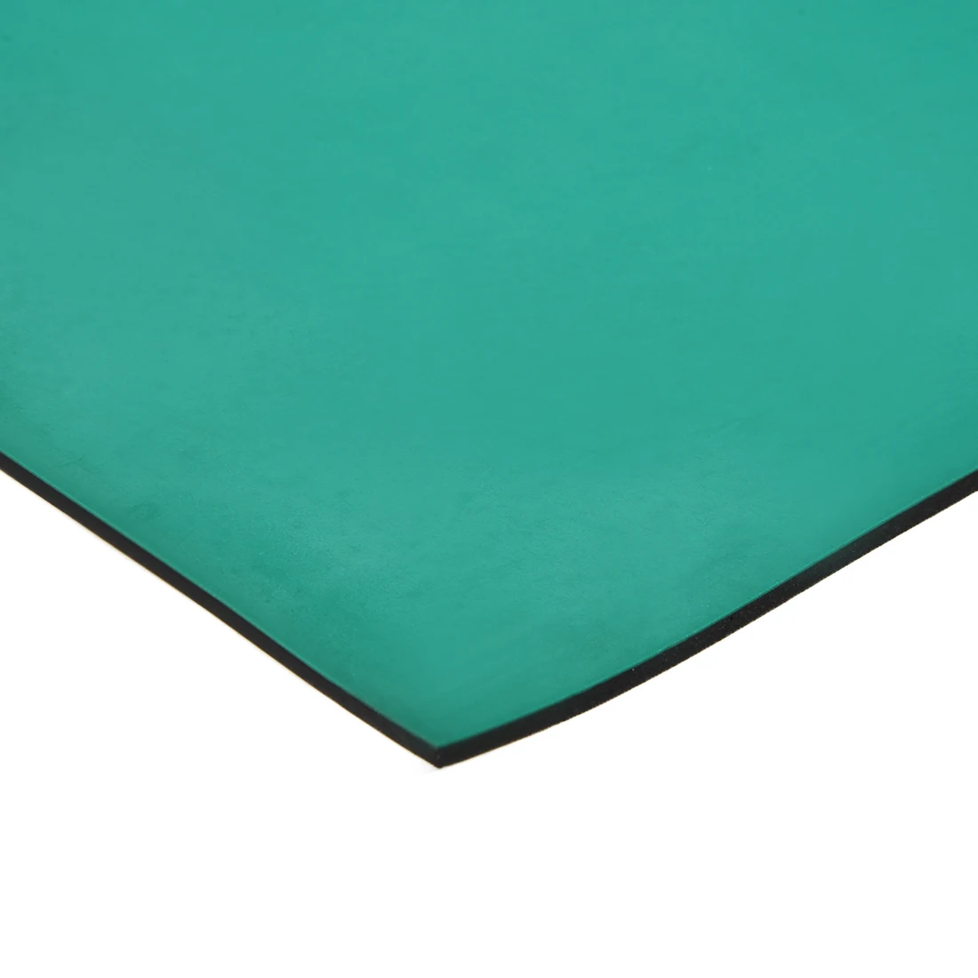 Uxcell Anti Static ESD Mat High Temperature Rubber Table Mat Green Black for Padding Desktops and Assembly Work Surfaces