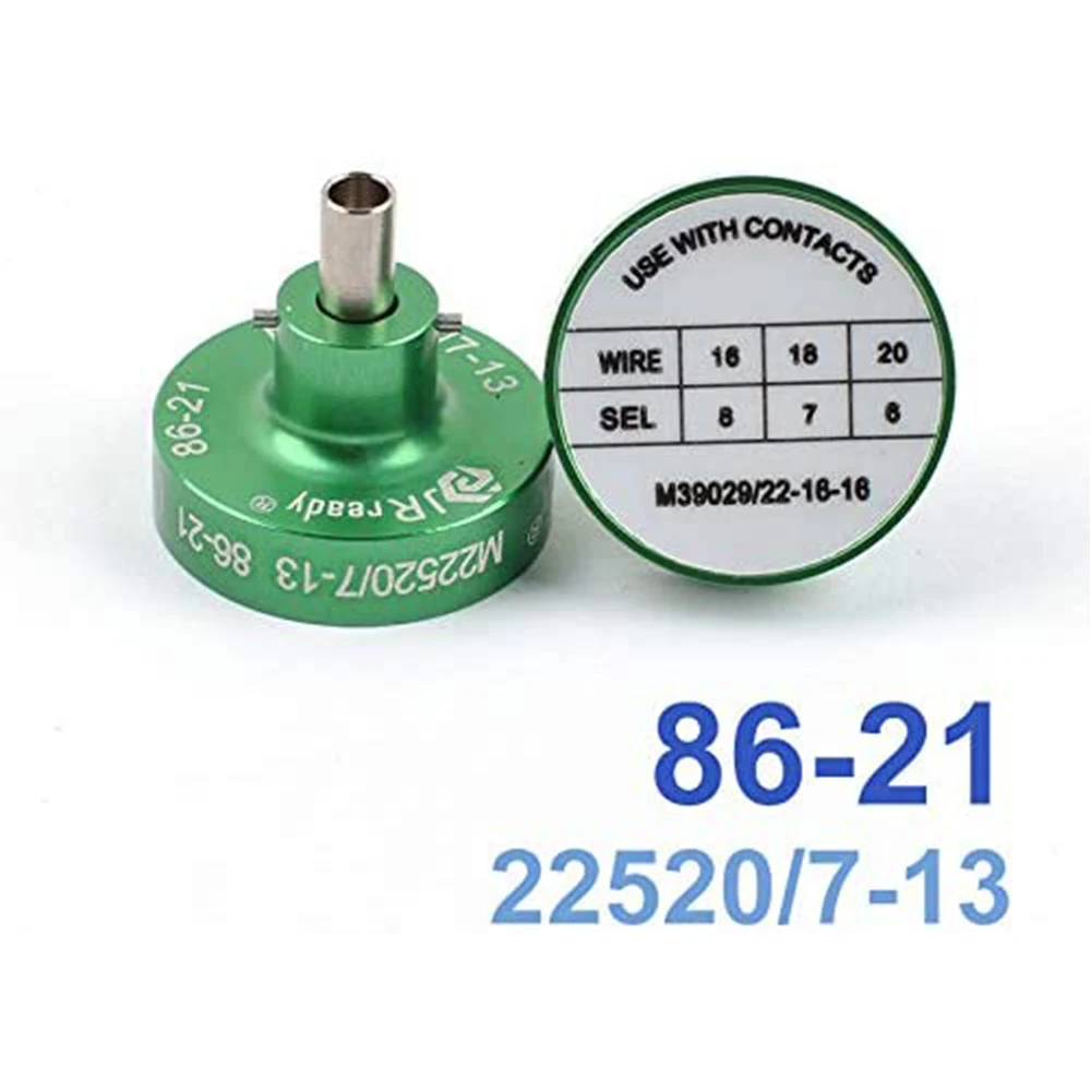 JRready 86-21 Positioner M22520/7-13 For YJQ-W7A YJQ-W7Q WA22P Hand/Pheumatic Crimp Tool M39029/22-193 Contact