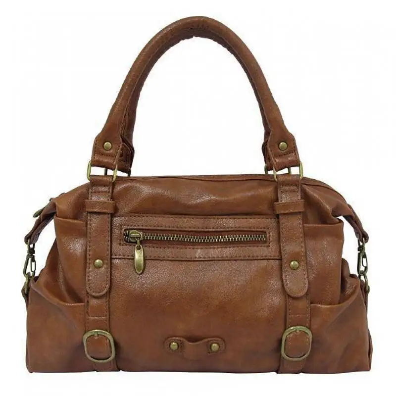 Women's Bag Multi Pocket Patent Leather Pu Leather Large Capacity Handbag High Quality Leisure Shopping Outdoor Camping Bag 2021