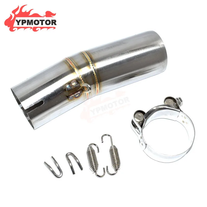 CRF1000 Sport Bike Motorcycle Slip On Middle Exhaust Pipe Mid Link Connection Muffler For Honda Africa Twin CRF1000L 2016-2019