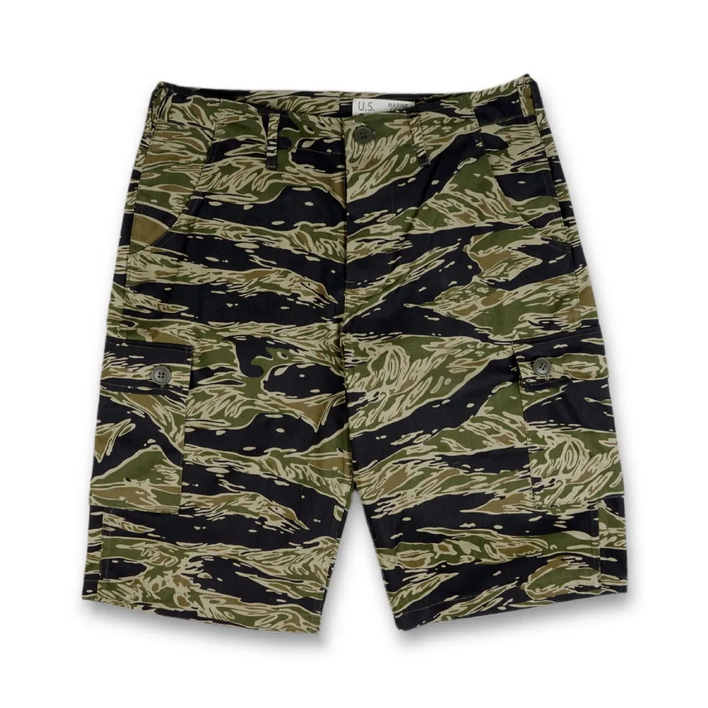 

WWII WW2 Vietnam war U.S. Army tiger pattern tiger spot camouflage TCU Sport Shorts