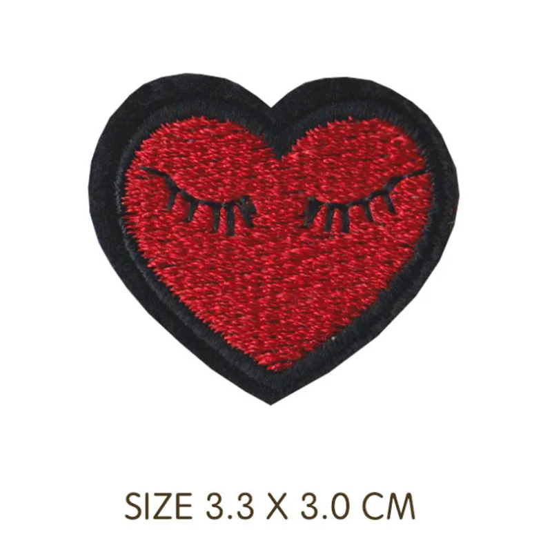 Novelty Girl In Red Dress Embroidery Clothes Patch For Clothing Iron On red sex Patch Punk Motif Applique DIY Accessory