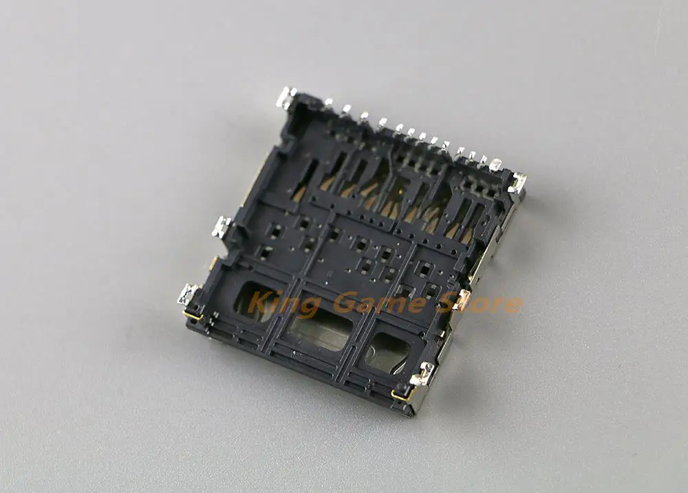 1 Máy Tính Ban Đầu Thay Thế Chi Tiết Sửa Chữa Khe Cắm Thẻ SD Ổ Cắm Dành Cho Máy Nintendo 3DS XL LL Game Khe Cắm Thẻ 3DSXL 3DSLL