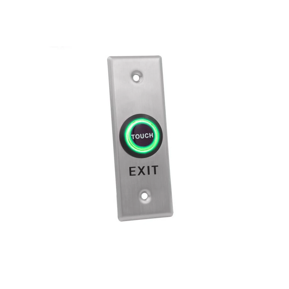 304 Stainless Steel exit button  New touch exit button switch for access control door access control system kit