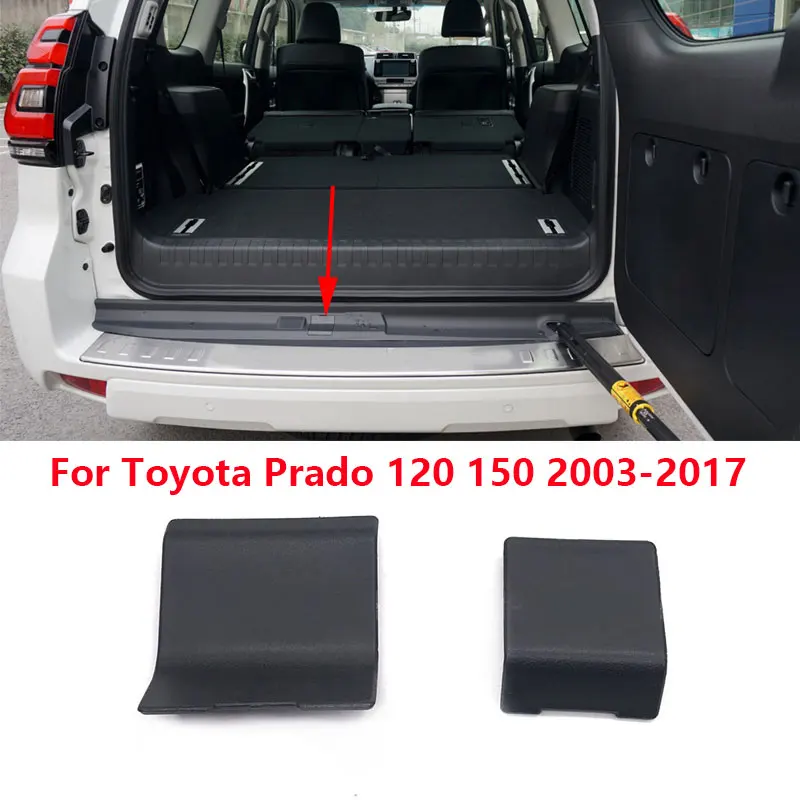 Amortecedor Traseiro Do Carro Para Toyota Land Cruiser Prado LC120 LC150 2003-2017, Pedal Do Tronco, Tampa Do Furo Do Parafuso, Tampa Da Tampa