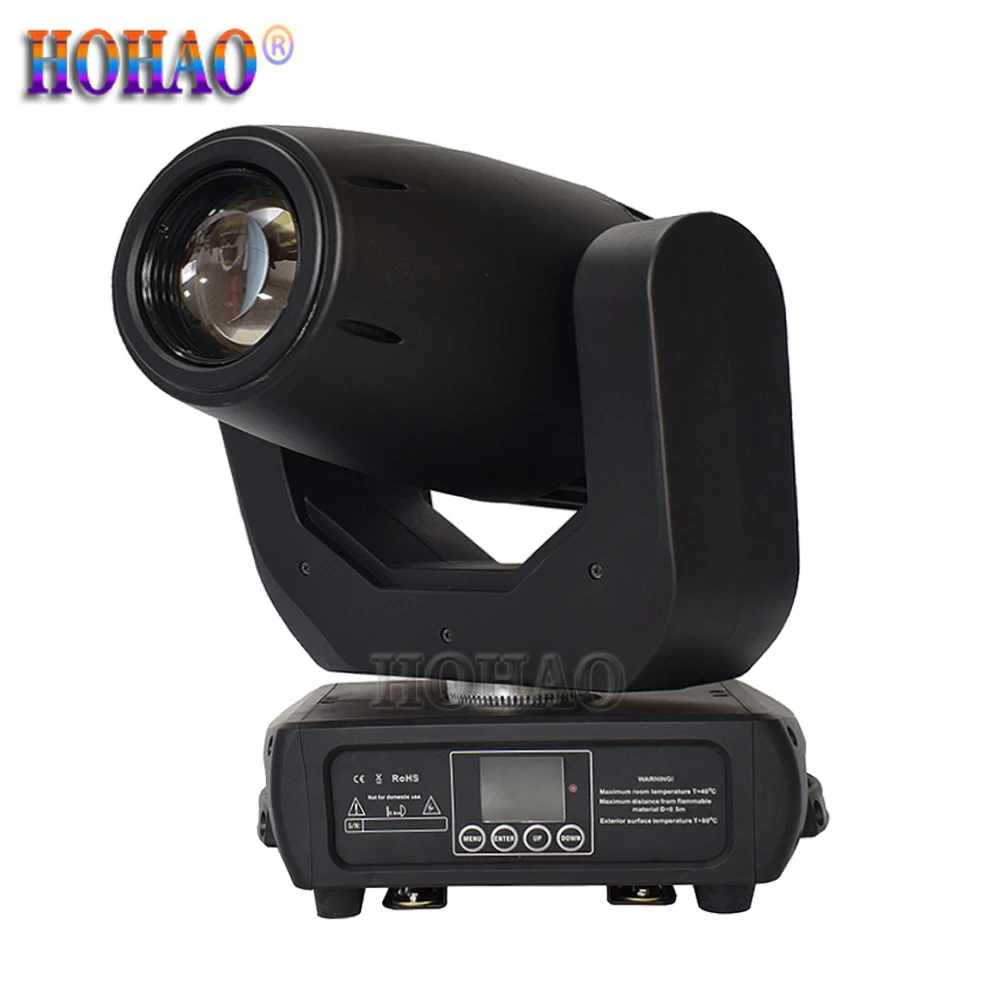 

HOHAO 250W LED Moving Head Spot Lighting Professional DJ Disco Wedding Concert KTV NightCulb Event TV Station 2 Year Warrant