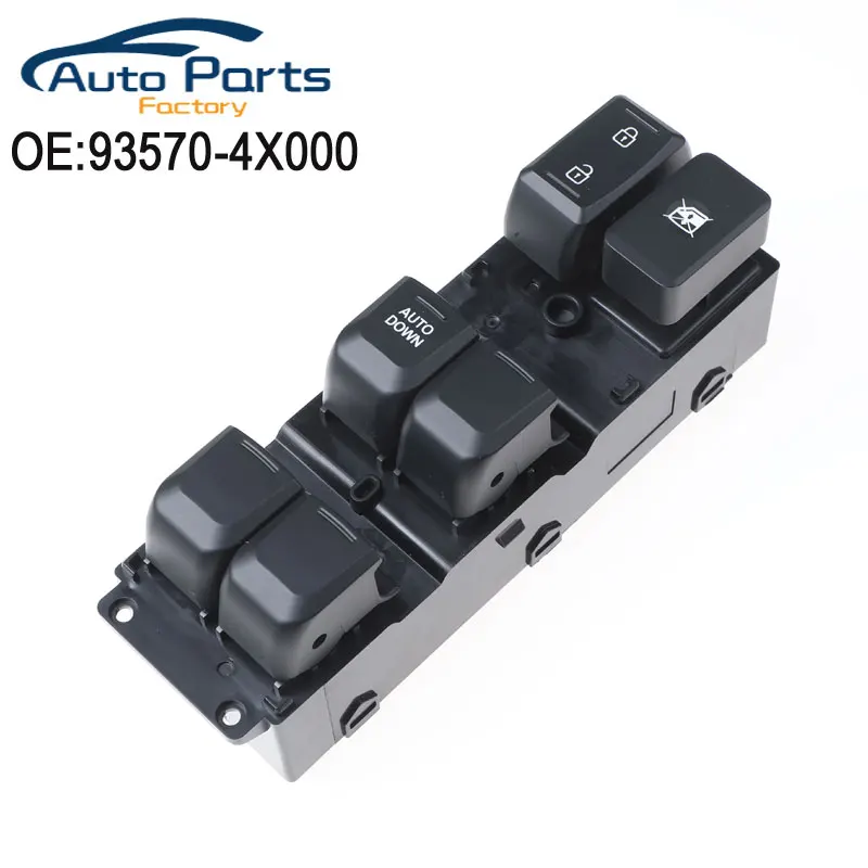 Electric Power Window Lifter Master Control Switch For Kia K2 LHD 11-17 935704X000 93570-4X000