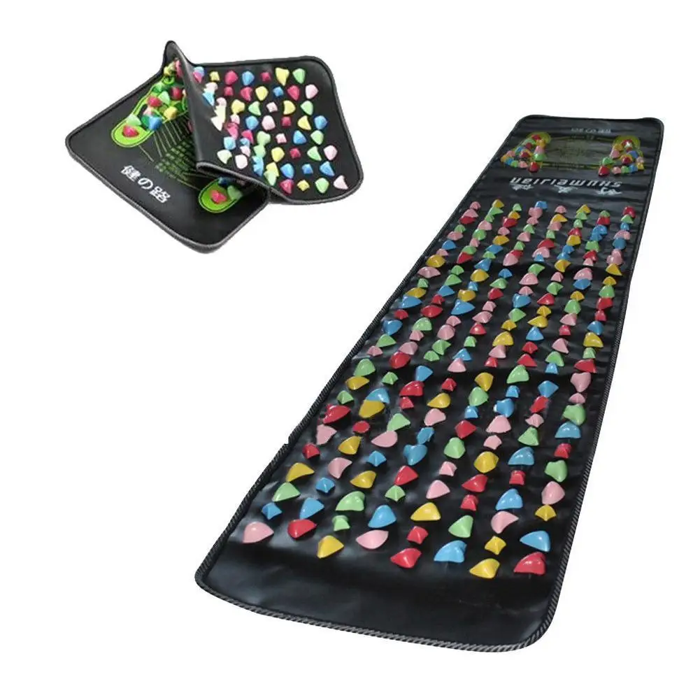 Health Care Reflexology Walk Stone Pain Relieve Foot Massager Mat Acupressure Pad