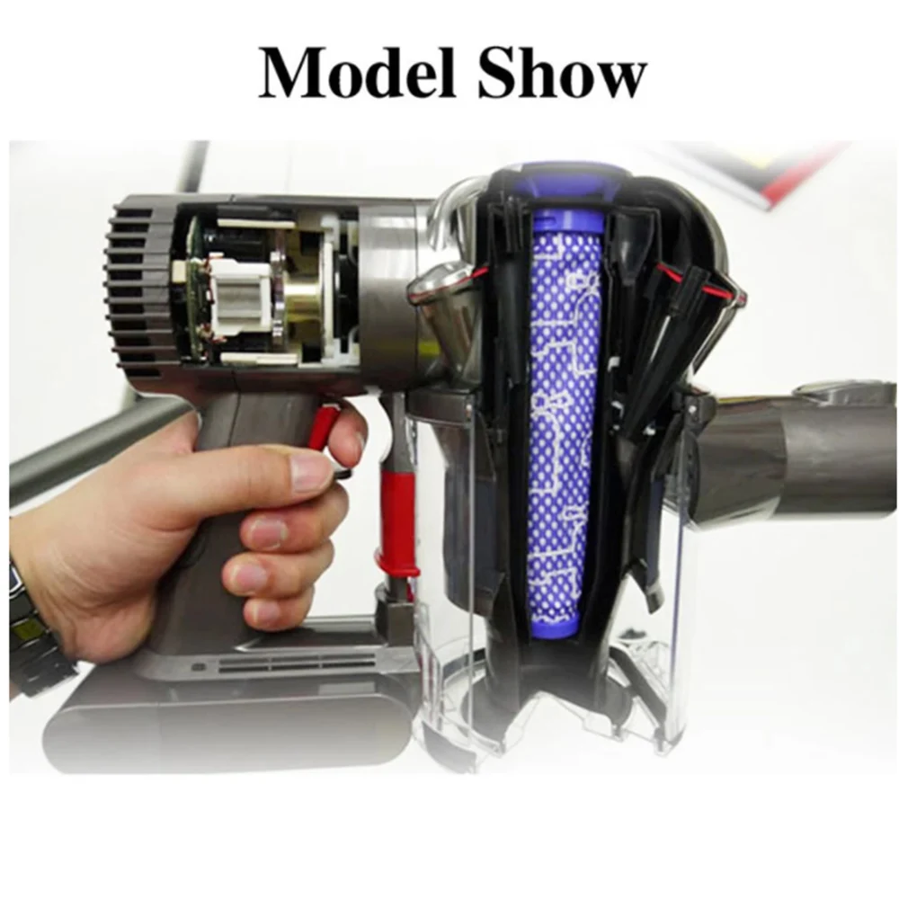 Staubsauger zubehör Teile Motor Waschbar Motor Kopf HEPA-Filter für Dyson V6 V7 V8 DC62 DC61 DC58 DC59 DC74 #965661-01