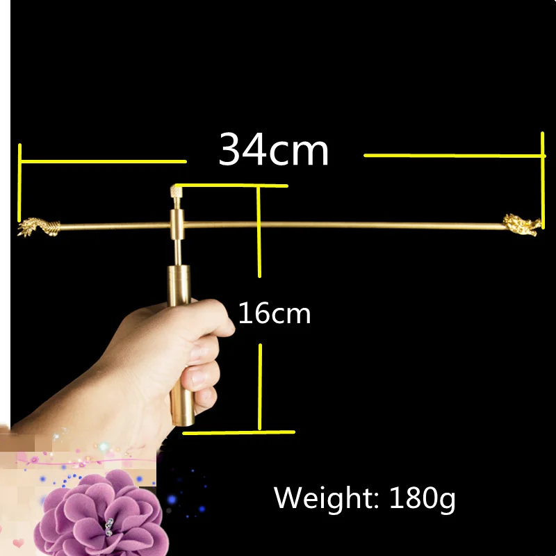 Ya.x 2piece/Set Dowsing Rods Divining Rods - for Ghost Hunting Tools, Divining Water, Treasure, Buried Items Etc