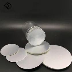 500PCS Plastic Bottle Glass Jar Induction Sealing Foils By Heat Gasket Cosmetic Can Accessories Aluminum Foil Prevent Leakage