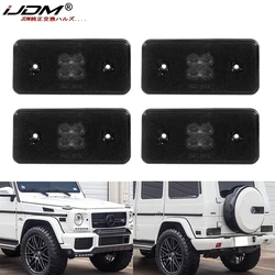 iJDM Front/Rear Side Marker Lamp Lenses Compatible For Mercedes AMG W463 G-Class G500 G550 G55 G63  2002-2014 Side Marker Light