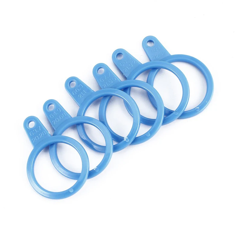 Professional Measuring Gauge Finger Ring Stick US Size 0 To 13 Jewelry Tool Ring Sizer Ring Basic Jewelry Measurement Tool