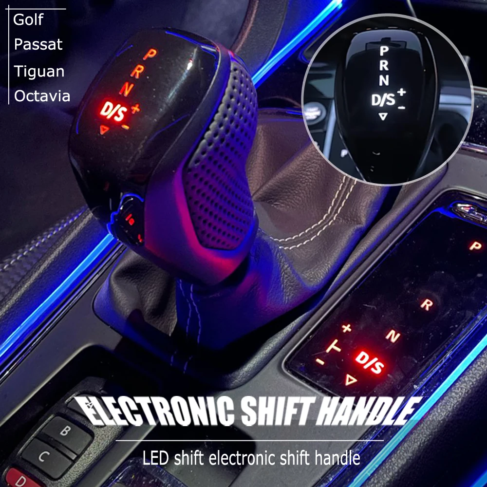 For VW golf 7 passat B8 tiguan MK2 CC Scirocco Octavia Kodiaq superb jetta MK5 MK6 seat ibiza leon LED Electronic Shift Hand