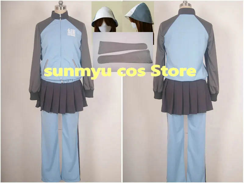 Girls und Panzer Keizoku High school Mikko Jersey Uniform Cosplay Costume,Custom Size Halloween Wholesale