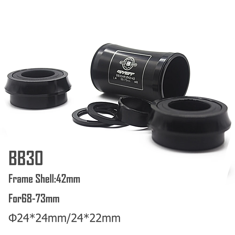 

BB30 GXP 22 адаптер Пресс Fit велосипедные нижние кронштейны ось для горных дорожных велосипедов Запчасти Prowheel 24 мм комплект кривошипных звезд