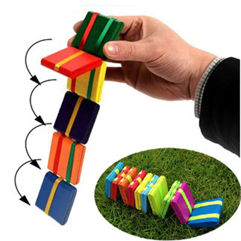 Lesiostress Jacobs Ladder Wooden/Plastic Fidget Toy Funny Classic Gift For Kids Fiddle Fidget Stress Sensory Toy Autism