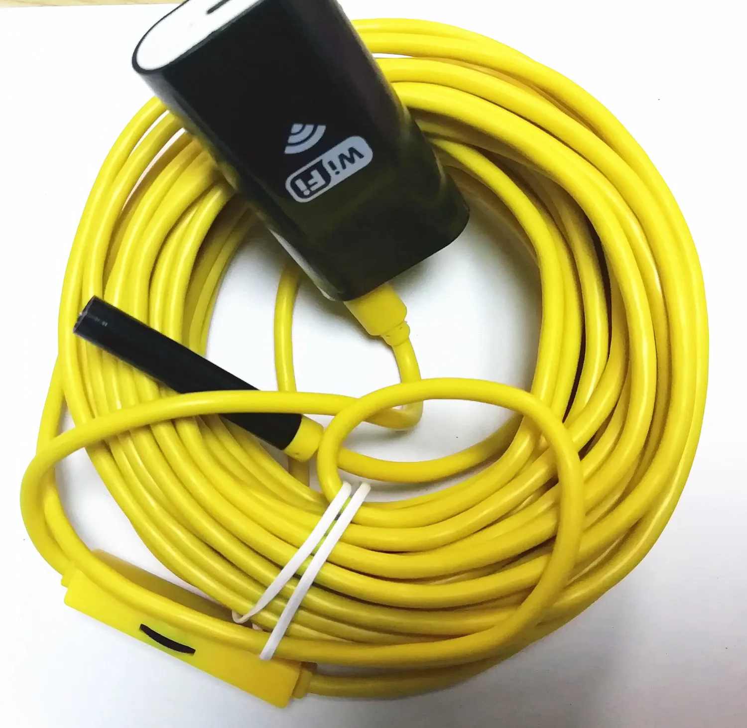 2MP 1200P Semi-Rigid Cable Wireless WIFI Endoscope For Android&ISO Smart Phone Inspection Pipe Scope