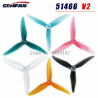 Upgrade Gemfan Hurricane 51466 MCK V2 3-Blade PC Propeller for RC FPV Racing Freestyle 5inch Drones DIY Parts