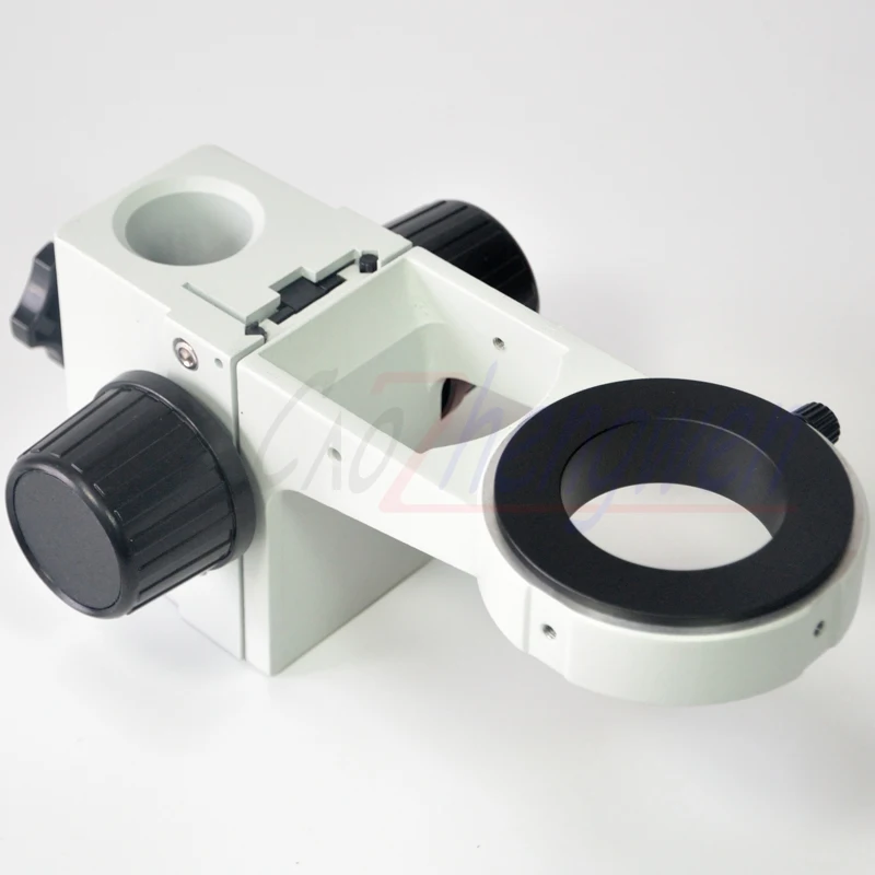 FYSCOPE mikroskop Stereo blok skupienia z 76mm kołnierz, 32mm rury do montażu, lampa gniazdo 76mm do 50mm adapter
