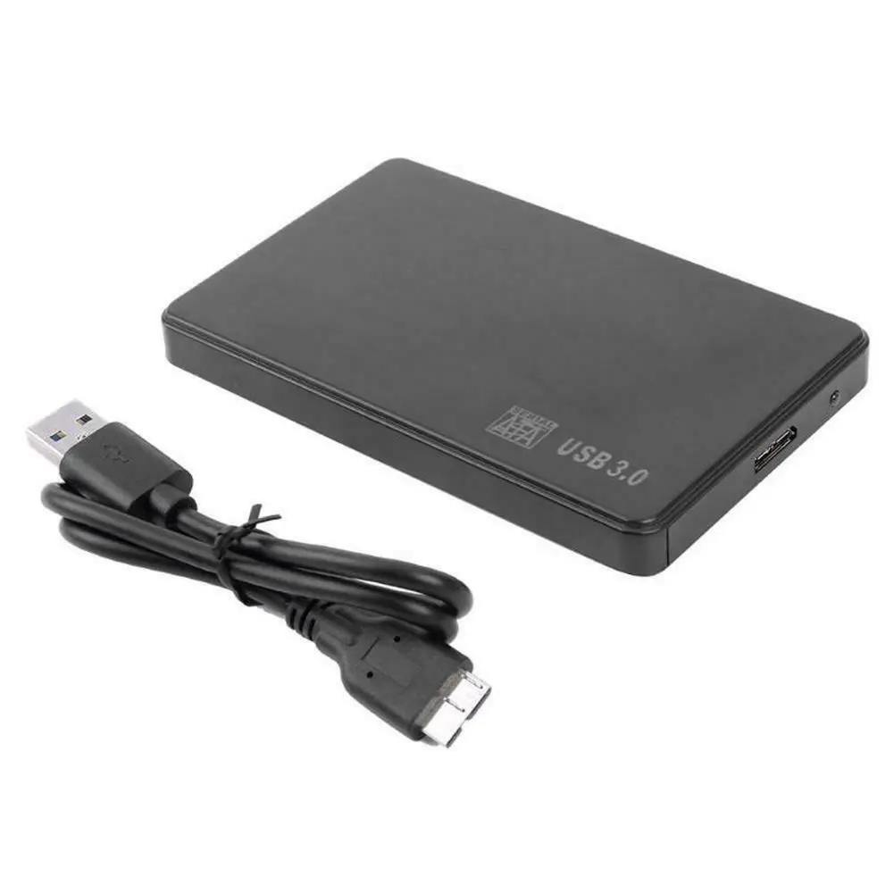 USB 3.0/2.0 5Gbps 2.5inch Portable SATA External Transmission Closure HDD Hard Enclosure Disk Case Box External Hard Disk for PC