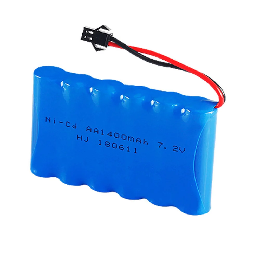 A bateria de NiCD AA para RC brinca carros, caminhões, peças sobresselentes das armas do tanque, 3.6V, 4.8V, 6V, 7.2V, 8.4V, 9.6V, 12V, 1400mAh