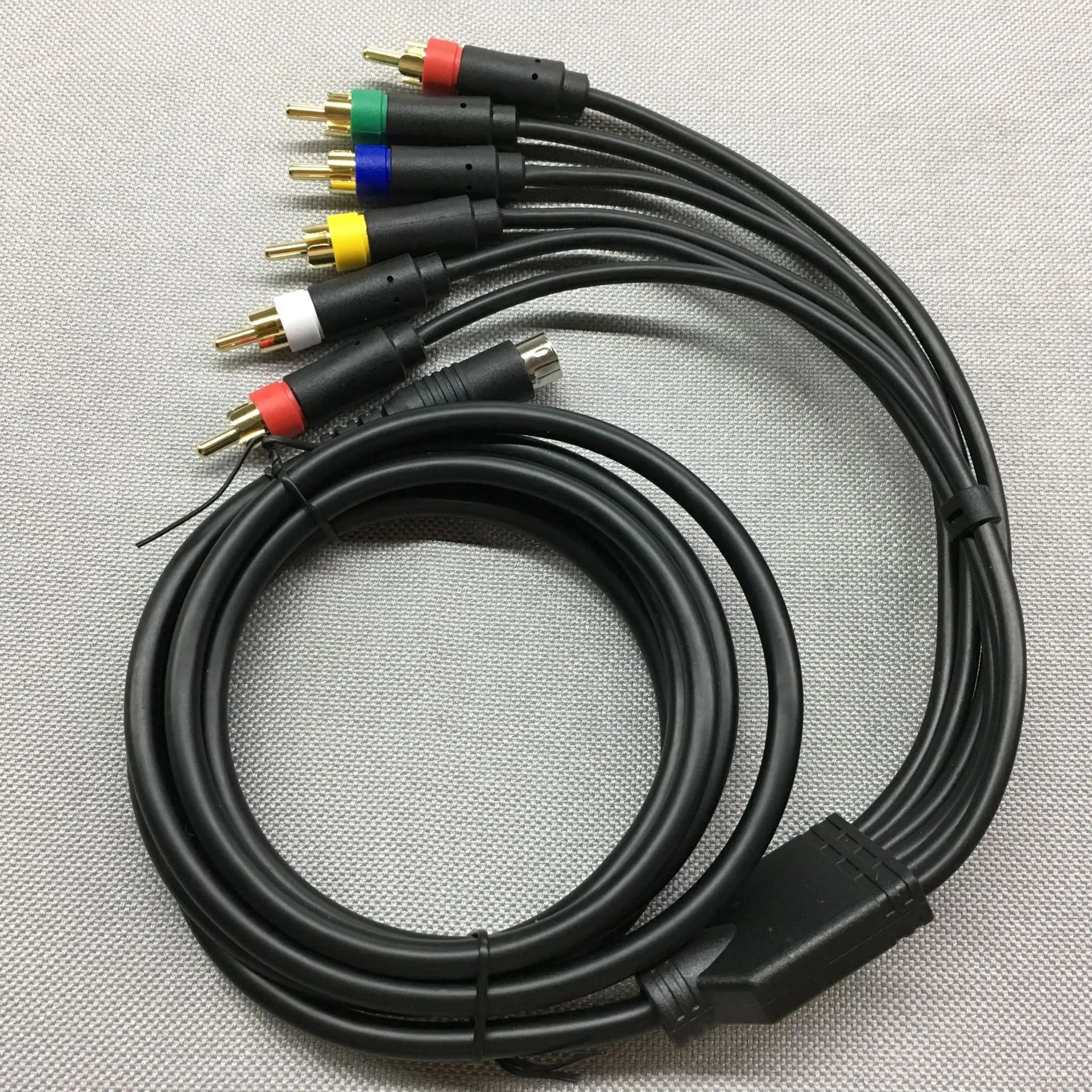 Multifunctional RGB/RGBS Composite Cable Cord For SEGA Saturn  For Sony PVM BVM NEC XM UPSCALER BNC Not Component cable