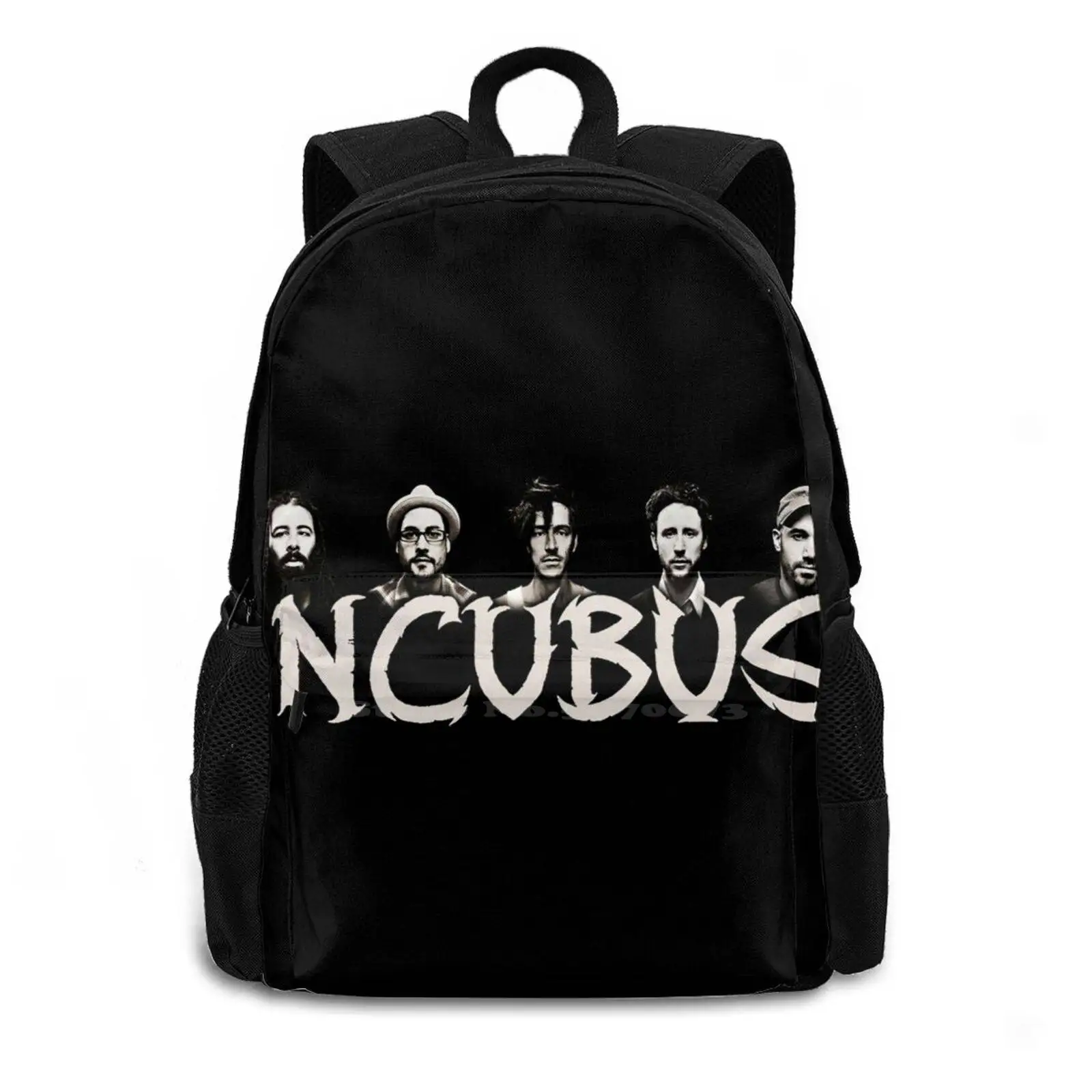 Band Personil In Tour News 435D Print Design Backpack Student Bag Band Personil In Tour News