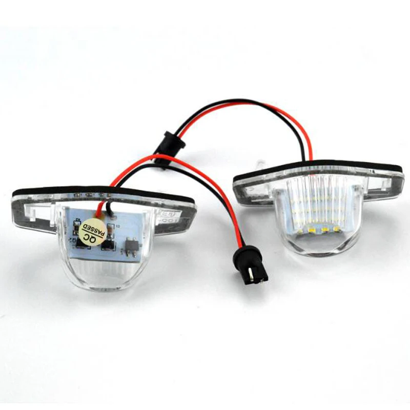 

2PCS Error Free LED CANBUS Number License Plate Light For Honda Civic Sedan Accord For Acura MDX RL TL TSX RDX ILX