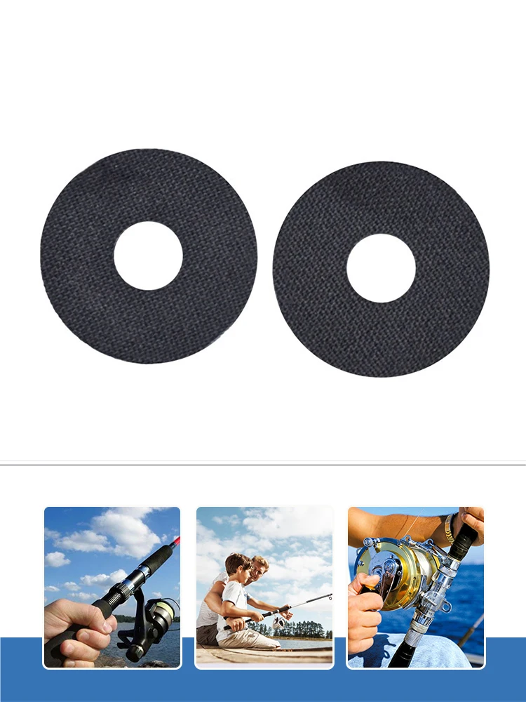 1pcs 0.5mm Thick Carbontex Drag Washer For Fishing Reels Carbon Fiber Washer  Ring Brake Pad For Fishing Reels