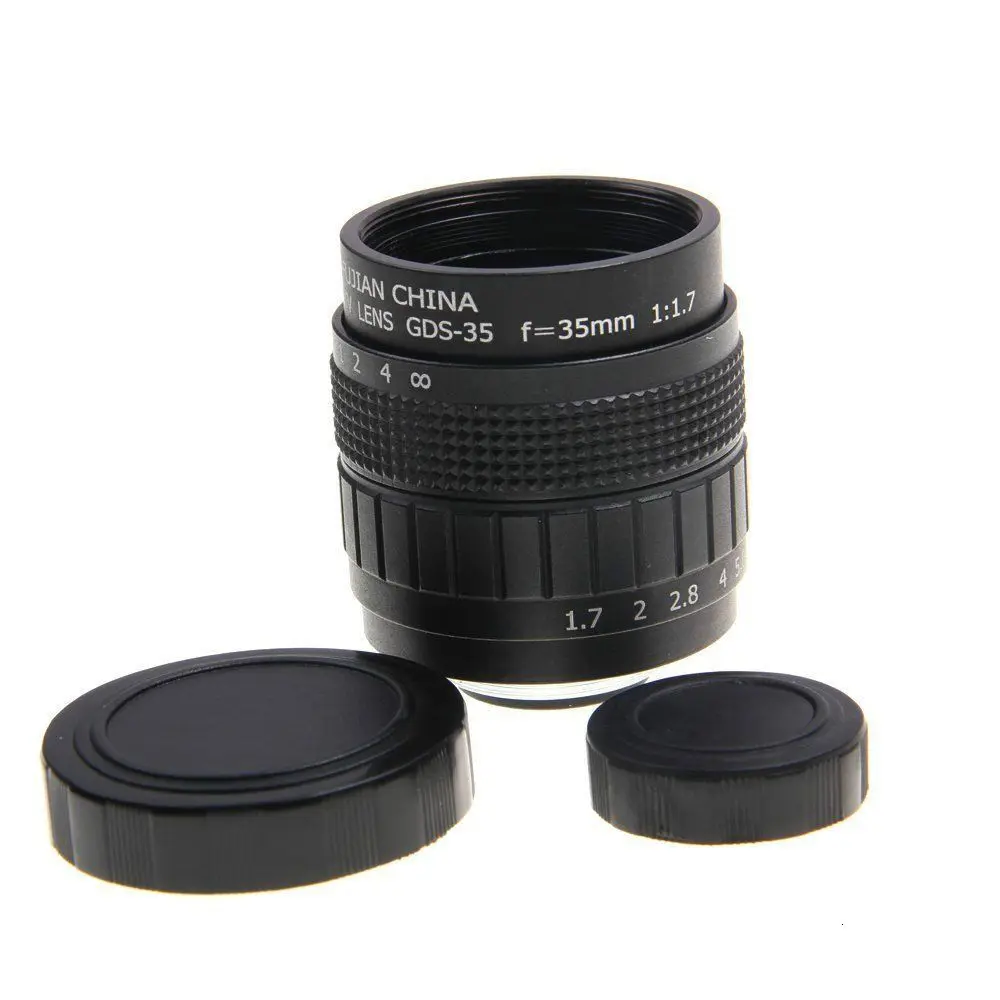 GloryStar-35mm F1.7 C 마운트 CCTV F1.7 렌즈 마이크로 4/3 m4/3 올림푸스 EPL5 EPM3 EPL7, EP1 EP2 EP3 EP6 EPL6 EPL3 용 CCTV F1.7 렌즈