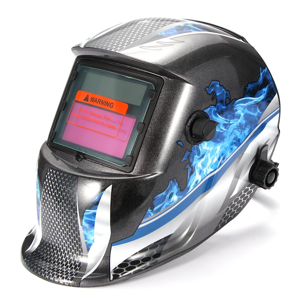 Auto Darkening Welding Helmet/Welding Mask True Color/Real Color MIG MAG TIG/4 Arc Sensor/Solar Cell(Grand-918I/958I)