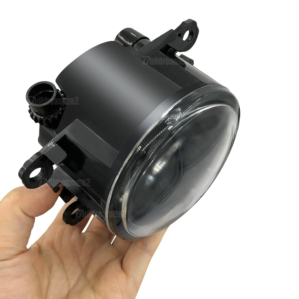 Buildreamen2 2 X Halogen Fog Light For Fiat 500 Panda Punto Evo Sedici 55W 100W Car Front Bumper Fog Lamp Warm White Yellow 12V