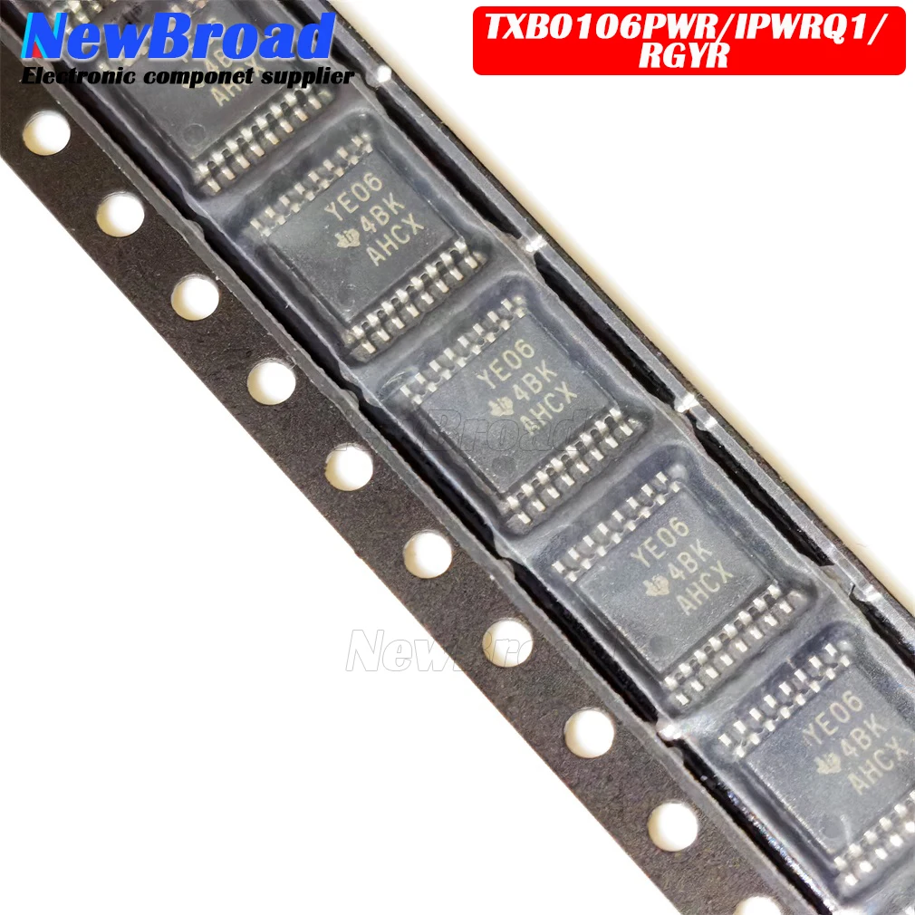 5PCS Original Converter Chip TXB0106 TXB0106PWR YE06 TXB0106IPWRQ1 YE06Q1 TSSOP16 TXB0106RGYR YE06 VFQFN-16